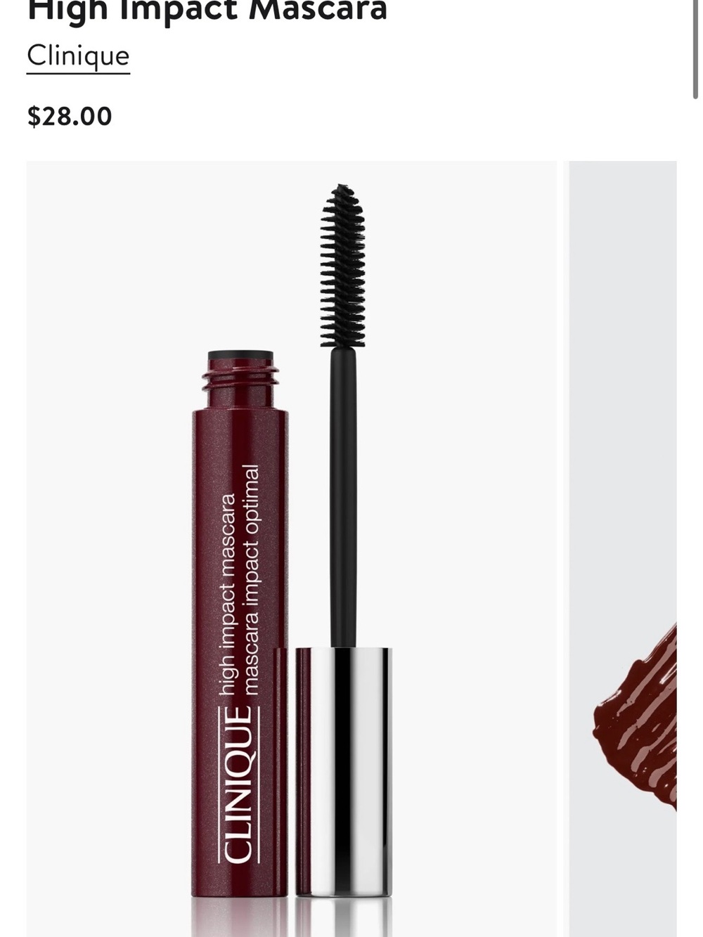 Clinique High Impact Mascara
